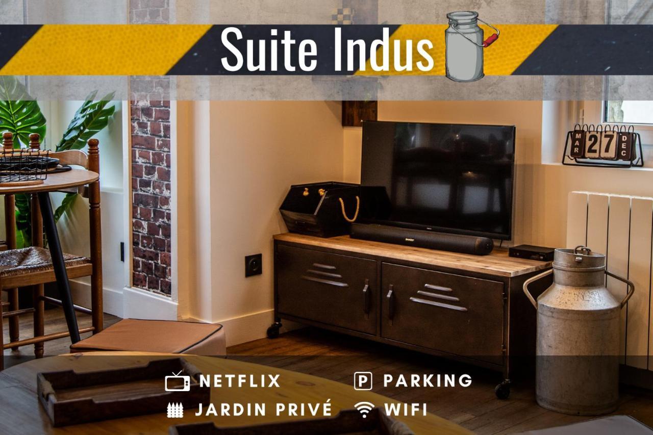 Suite Indus - Jardin, Netflix Et Parking - Le Manoir Aux Pommes Orbec ภายนอก รูปภาพ