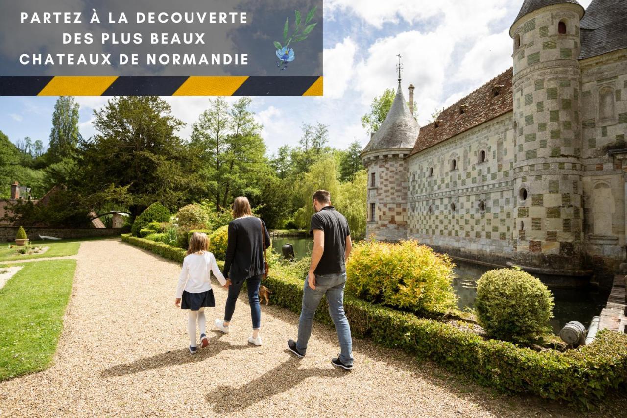 Suite Indus - Jardin, Netflix Et Parking - Le Manoir Aux Pommes Orbec ภายนอก รูปภาพ